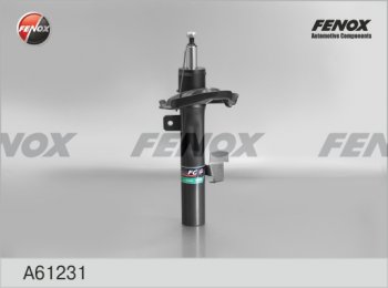 Правый амортизатор передний (газ/масло) (1.8-2.0) FENOX Mazda 3/Axela BK дорестайлинг седан (2003-2006)