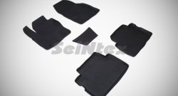 Износостойкие коврики в салон с высоким бортом SeiNtex Premium 4 шт. (резина) Ford (Форд) C-max (С-макс)  Mk1 (2007-2010) Mk1 рестайлинг