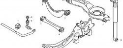 789 р. Полиуретановый сайлентблок поперечного рычага (кривого) задней подвески Точка Опоры Mazda 3/Axela BK дорестайлинг седан (2003-2006)  с доставкой в г. Калуга. Увеличить фотографию 2