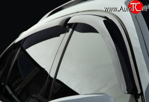 2 449 р. Комплект дефлекторов окон (ветровиков) 4 шт. SIM  Ford EcoSport (2013-2019)  с доставкой в г. Калуга