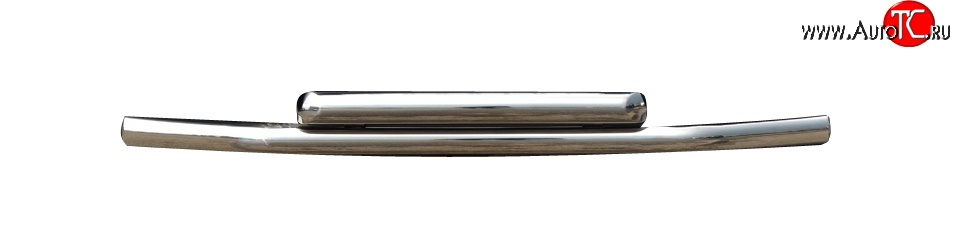 14 699 р. Защита переднего бампера (2 трубыØ76 мм, нержавейка) Russtal  Ford EcoSport (2013-2019)  с доставкой в г. Калуга