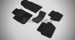 2 599 р. Износостойкие коврики в салон SeiNtex Premium LUX 4 шт. (ворсовые)  Ford EcoSport (2013-2019)  с доставкой в г. Калуга. Увеличить фотографию 1