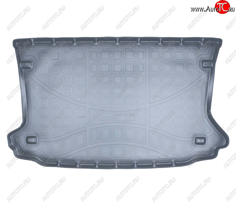 1 859 р. Коврик багажника Norplast Unidec  Ford EcoSport (2013-2019) (Цвет: серый)  с доставкой в г. Калуга