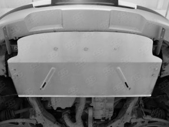 7 249 р. Защита картера (v-3,5d) Russtal Ford Explorer U502 1-ый рестайлинг, 5 дв. (2015-2018)  с доставкой в г. Калуга. Увеличить фотографию 1