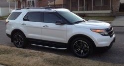 10 899 р. Пороги Original Design  Ford Explorer  U502 (2010-2016)  с доставкой в г. Калуга. Увеличить фотографию 2