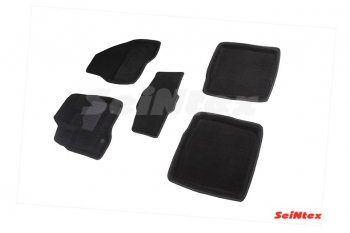4 299 р. Комплект ковриков в салон 3D с текстильным покрытием Seintex  Ford Explorer  U502 (2010-2016)  с доставкой в г. Калуга. Увеличить фотографию 1