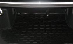 1 169 р. Коврик в багажник Aileron (полиуретан) Ford Fiesta 6 седан рестайлинг (2012-2019)  с доставкой в г. Калуга. Увеличить фотографию 1