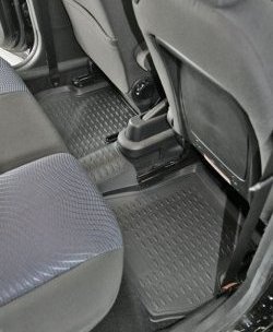 2 899 р. Коврики в салон Element 4 шт. (полиуретан)  Ford Fiesta  5 (2001-2008)  с доставкой в г. Калуга. Увеличить фотографию 2