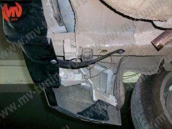 949 р. Кронштейн крепления задней юбки Sport  Ford Focus  2 (2004-2008)  с доставкой в г. Калуга. Увеличить фотографию 1