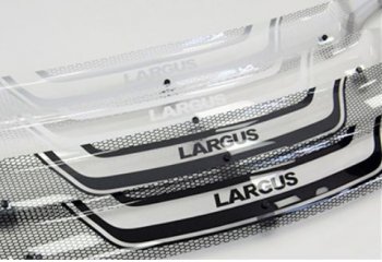 2 349 р. Дефлектор капота CA-Plastiс  Ford Focus  2 (2007-2011) (Серия Art серебро)  с доставкой в г. Калуга. Увеличить фотографию 2