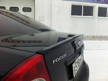 2 799 р. Лип спойлер АВТОКРАТ  Ford Focus  2 (2004-2011) (Неокрашенный)  с доставкой в г. Калуга. Увеличить фотографию 2