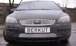 4 999 р. Декоративная вставка решетки радиатора Berkut Ford Focus 2  седан дорестайлинг (2004-2008)  с доставкой в г. Калуга. Увеличить фотографию 1