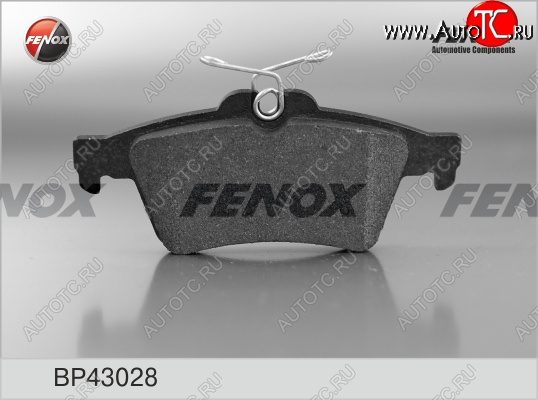 1 249 р. Колодка заднего дискового тормоза FENOX  Ford Focus ( 2,  3) (2004-2015), Mazda 3/Axela  BK (2003-2009), Volvo S40  MS седан (2004-2012)  с доставкой в г. Калуга