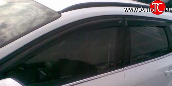 1 899 р. Комплект дефлекторов окон (ветровиков) 4 шт. Novline (литьевой поликарбонат)  Ford Focus  3 (2010-2015)  с доставкой в г. Калуга