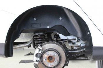 1 539 р. Задний правый подкрылок Novline Ford Focus 3 универсал дорестайлинг (2010-2015)  с доставкой в г. Калуга. Увеличить фотографию 1