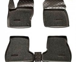 Комплект ковриков в салон Aileron 4 шт. (полиуретан, покрытие Soft) Ford Focus 3 седан рестайлинг (2014-2019)