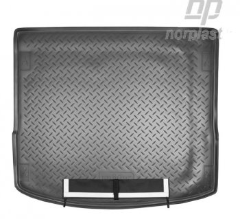 2 899 р. Коврик багажника Norplast Unidec  Ford Focus  3 (2010-2019) (Черный, с погрузочным ковриком (фартуком))  с доставкой в г. Калуга. Увеличить фотографию 1
