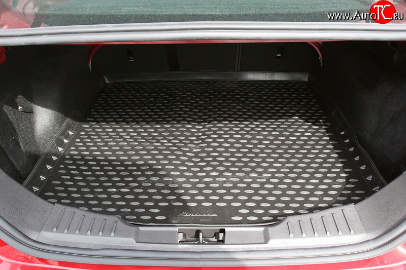 1 399 р. Коврик в багажник Element (полиуретан)  Ford Focus  3 (2011-2019)  с доставкой в г. Калуга