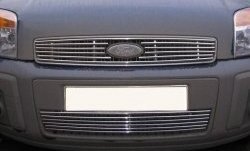 5 799 р. Декоративная вставка воздухозаборника Berkut Ford Fusion 1  рестайлинг, хэтчбэк (2005-2012)  с доставкой в г. Калуга. Увеличить фотографию 1