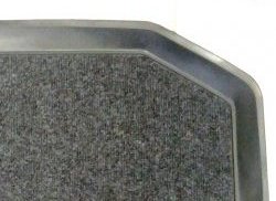 Коврик в багажник (5 мест) Aileron (полиуретан, покрытие Soft) Ford Galaxy 2 дорестайлинг (2006-2010)
