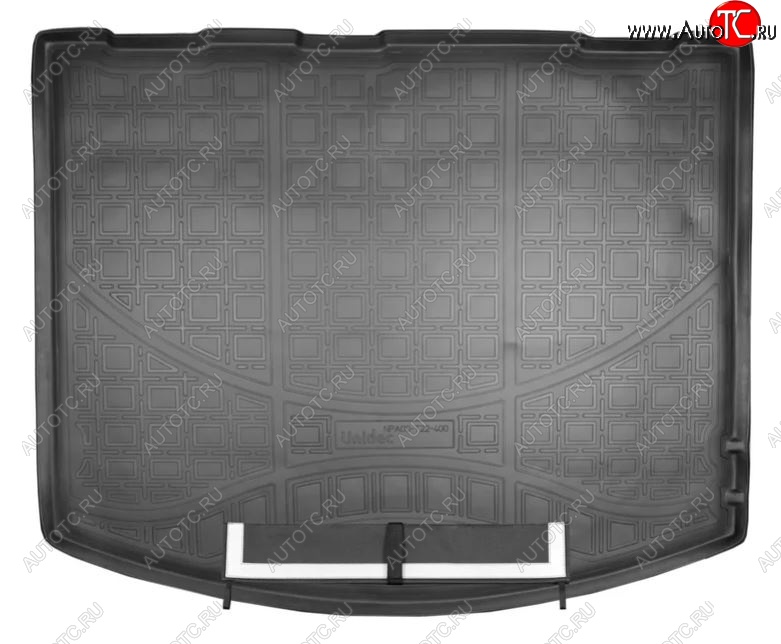 2 779 р. Коврик в багажник Norplast  Ford Kuga  2 (2013-2019) (Черный с фартуком)  с доставкой в г. Калуга