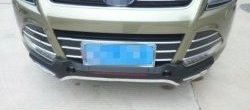 Накладка на передний бампер CT Ford Kuga 2 дорестайлинг (2013-2016)