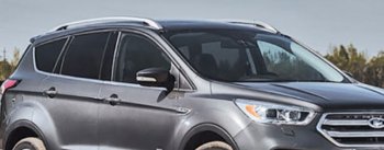 7 349 р. Рейлинги WINBO Ford Kuga 2 дорестайлинг (2013-2016) (Серебристые)  с доставкой в г. Калуга. Увеличить фотографию 1