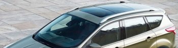 7 349 р. Рейлинги WINBO Ford Kuga 2 дорестайлинг (2013-2016) (Серебристые)  с доставкой в г. Калуга. Увеличить фотографию 2