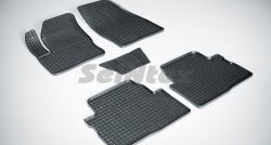 Износостойкие коврики в салон с рисунком Сетка SeiNtex Premium 4 шт. (резина) Ford (Форд) Kuga (Куга)  1 (2008-2013) 1