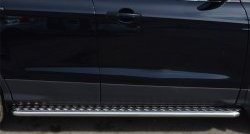 19 799 р. Широкая защита порогов Russtal  Ford Kuga  2 (2013-2016)  с доставкой в г. Калуга. Увеличить фотографию 1