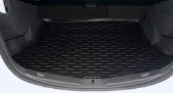 1 239 р. Коврик в багажник (седан) Aileron (полиуретан)  Ford Mondeo  MK5 CD391 (2014-2018)  с доставкой в г. Калуга. Увеличить фотографию 1