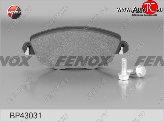 1 699 р. Колодка переднего дискового тормоза FENOX  Ford Mondeo (2000-2007)  с доставкой в г. Калуга