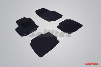 2 599 р. Комплект ворсовых ковриков в салон LUX Seintex Ford Mondeo Mk4,BD рестайлинг, седан (2010-2014)  с доставкой в г. Калуга. Увеличить фотографию 1