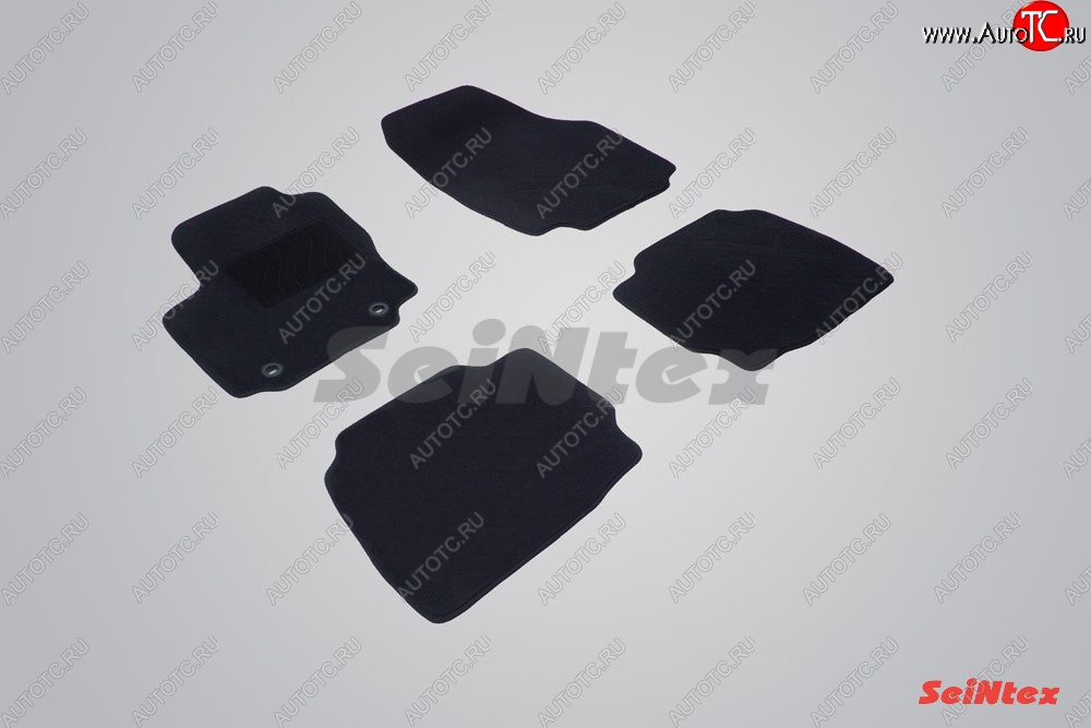 2 599 р. Комплект ворсовых ковриков в салон LUX Seintex  Ford Mondeo (2007-2014)  с доставкой в г. Калуга