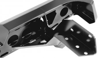 56 999 р. Бампер задний силовой РИФ  Ford Ranger ( DoubleCab,  RapCab) (2011-2016) (С квадратом под фаркоп и калиткой)  с доставкой в г. Калуга. Увеличить фотографию 3