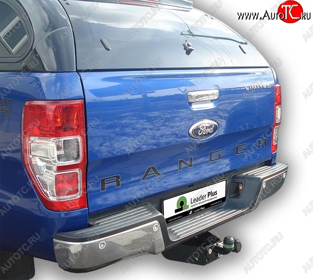 10 299 р. Фаркоп (Limited, Wildtrak) Лидер Плюс. Ford Ranger RapCab рестайлинг (2015-2021) (Без электропакета)  с доставкой в г. Калуга