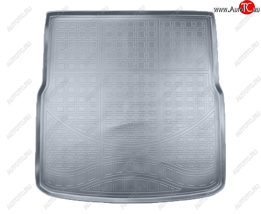 2 199 р. Коврик багажника Norplast Unidec  Ford S-Max  1 (2006-2015) (Цвет: серый)  с доставкой в г. Калуга