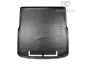 2 899 р. Коврик багажника Norplast Unidec  Ford S-Max  1 (2006-2015) (Черный, с погрузочным ковриком (фартуком))  с доставкой в г. Калуга. Увеличить фотографию 1