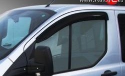 Комплект дефлекторов окон (ветровиков) 4 шт. Russtal Ford Tourneo Custom дорестайлинг (2012-2018)