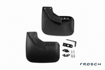 979 р. Брызговики задние Frosch Optimum  Ford Transit  4 (2014-2021) (В пакете)  с доставкой в г. Калуга. Увеличить фотографию 2