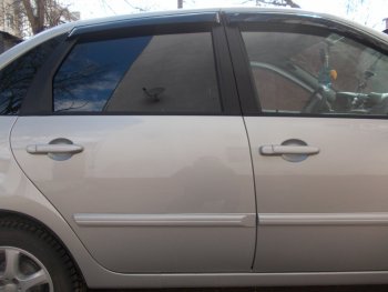 369 р. Накладки на ручки дверей Style Лада Гранта 2190 седан дорестайлинг (2011-2017) (Неокрашенные)  с доставкой в г. Калуга. Увеличить фотографию 3