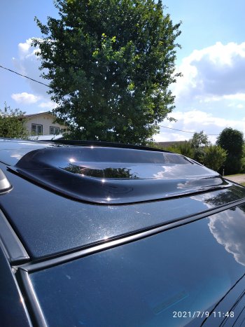 1 189 р. Дефлектор люка универсальный (850 мм) REIN Chevrolet Optra (J200) седан рестайлинг (2008-2013) (Ширина: 850 мм)  с доставкой в г. Калуга. Увеличить фотографию 3