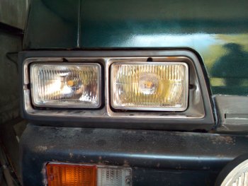 589 р. Дополнительная фара SAT (5 дюймов) Chevrolet Spark M300 дорестайлинг (2010-2015) (Рассеивающая)  с доставкой в г. Калуга. Увеличить фотографию 4