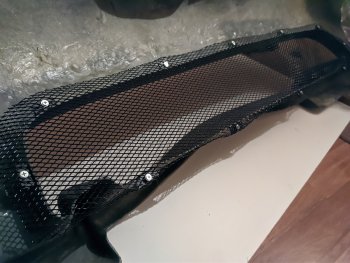419 р. Сетка алюминиевая универсальная ЭКО (ромб, 10 мм, черная) Hyundai I30 2 GD дорестайлинг универсал (2011-2015) (400x1000 mm)  с доставкой в г. Калуга. Увеличить фотографию 4