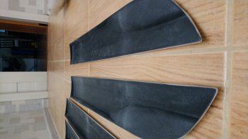 1 749 р. Комплект нижних молдингов на дверь Софи-2 Лада Гранта 2190 седан дорестайлинг (2011-2017) (Неокрашенные)  с доставкой в г. Калуга. Увеличить фотографию 10