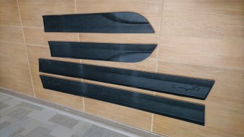1 749 р. Комплект нижних молдингов на дверь Софи-2 Лада Гранта 2191 лифтбэк дорестайлинг  (2013-2017) (Неокрашенные)  с доставкой в г. Калуга. Увеличить фотографию 9