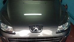 1 279 р. Реснички на фары RA  Peugeot 407 ( седан,  универсал) (2004-2011) (Неокрашенные)  с доставкой в г. Калуга. Увеличить фотографию 3