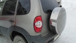 6 999 р. Бокс запасного колеса Ралекс-Тюнинг Nissan Navara 2 D40 дорестайлинг (2004-2010) (215/65R16, Тарелочка неокрашенная)  с доставкой в г. Калуга. Увеличить фотографию 13