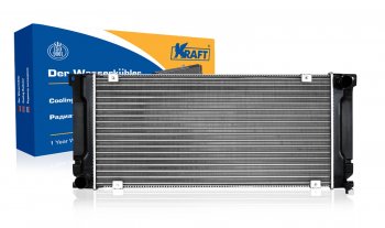Радиатор двигателя KRAFT (дв. Cummins ISF 2.8S, Евро-4) ГАЗ ГАЗель Next A60,A63, A64 автобус (2014-2021)