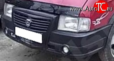 2 949 р. Передний бампер Бизнес ГАЗ Соболь 2752 дорестайлинг цельнометаллический фургон (1998-2002) (Неокрашенный)  с доставкой в г. Калуга
